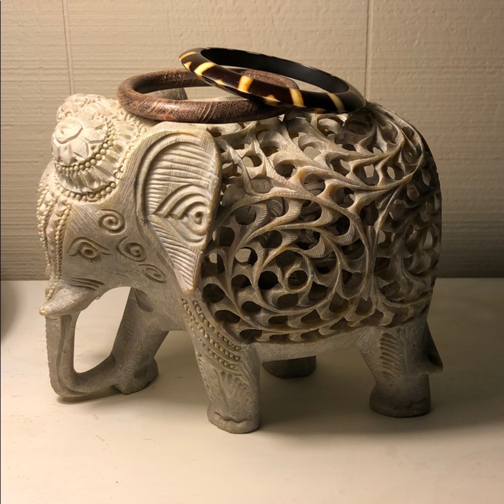 2/$12 - Pair of Thin Wooden Bangles - Picture 2 of 5